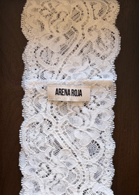 WHITE LACE HEADBAND