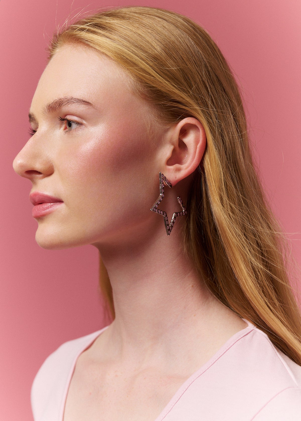 SUPERSTAR EARRINGS SILVER