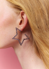 SUPERSTAR EARRINGS SILVER