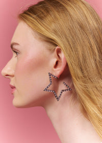 SUPERSTAR EARRINGS SILVER