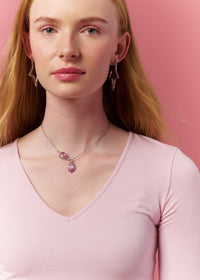 BOY TEARS NECKLACE IN SILVER