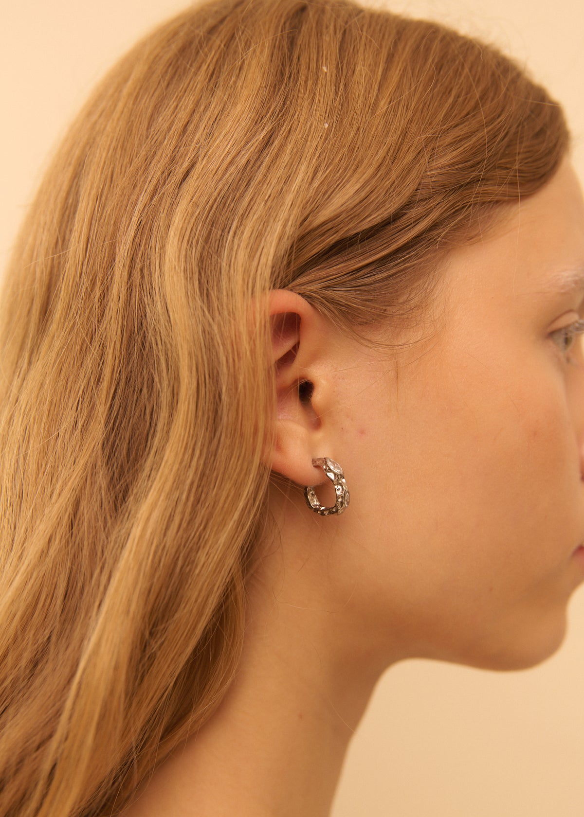 HELADA EARRINGS PLATA
