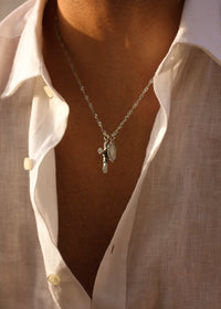 COLLANA DIOICA ARGENTO