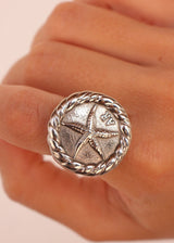 AURITA RING PLATA