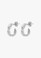 HELADA EARRINGS PLATA