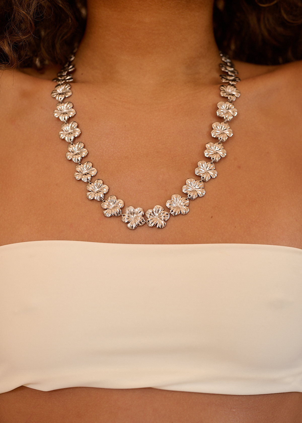 COLLANA LEI GRANDE ARGENTO