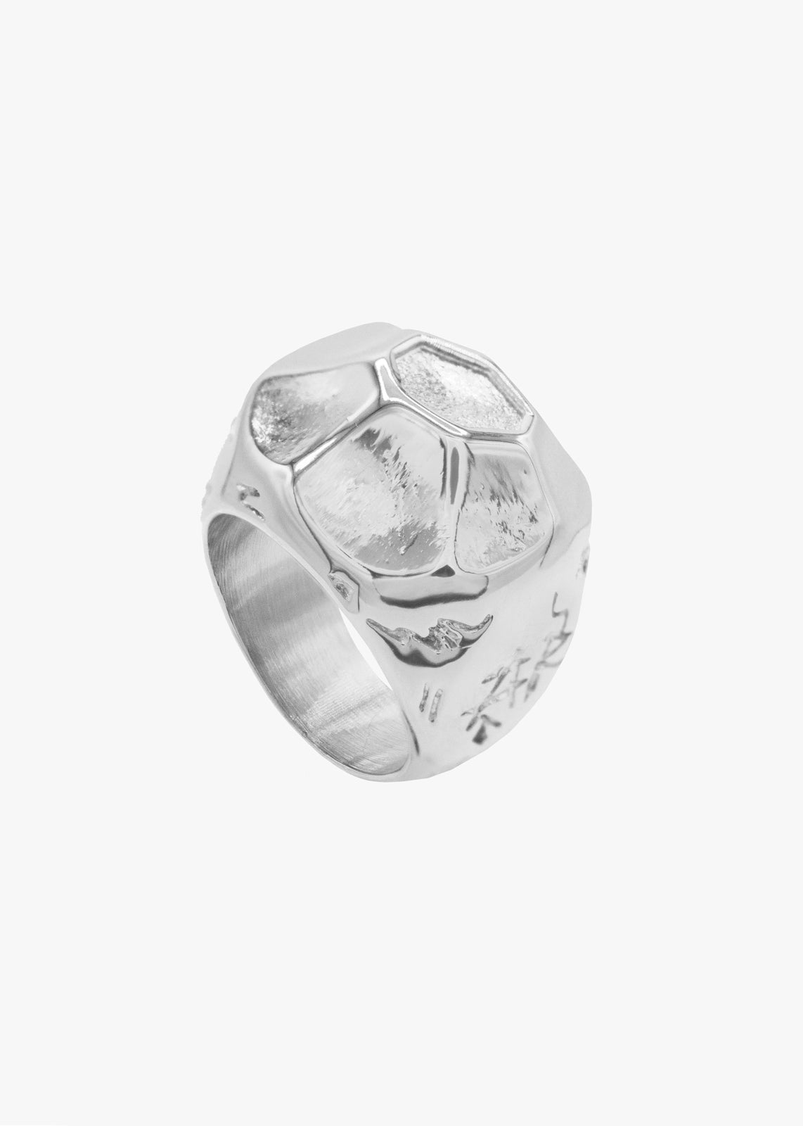 ANELLO EL COCO ARGENTO