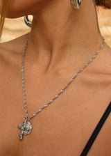 COLLANA DIOICA ARGENTO